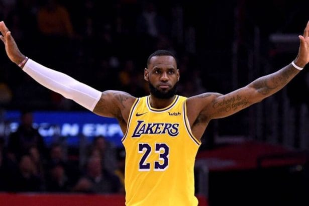 LeBron James fuera del top 5 de la liga