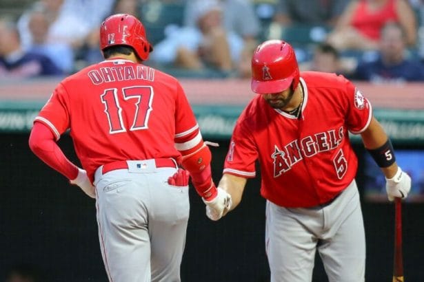 Shohei Ohtani sobre su ex companero Albert Pujols al llegar a 700 jonrones