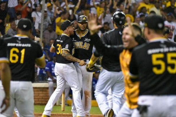 Jonron de Jerar Encarnacion deja en el terreno al Licey