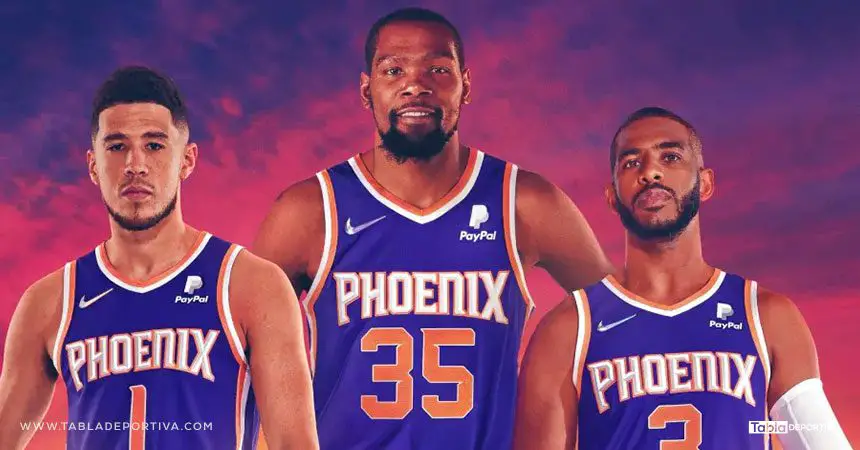 Kevin Durant se une a los Phoenix Suns en un impactante traspaso con los Nets