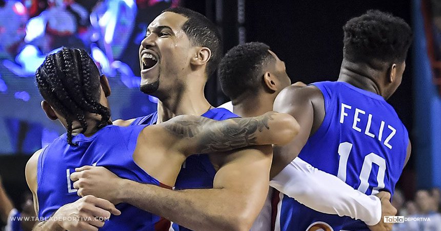 Republica Dominicana vence a Argentina y clasifica a la Copa Mundial de Baloncesto