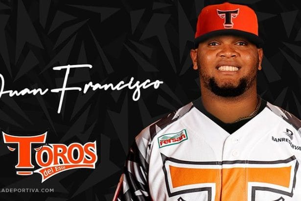 Juan Francisco se une a los Toros del Este para la temporada LIDOM 2023 2024