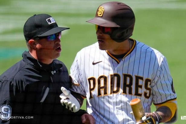 Manny Machado victima del reloj de pitcheo una vez mas