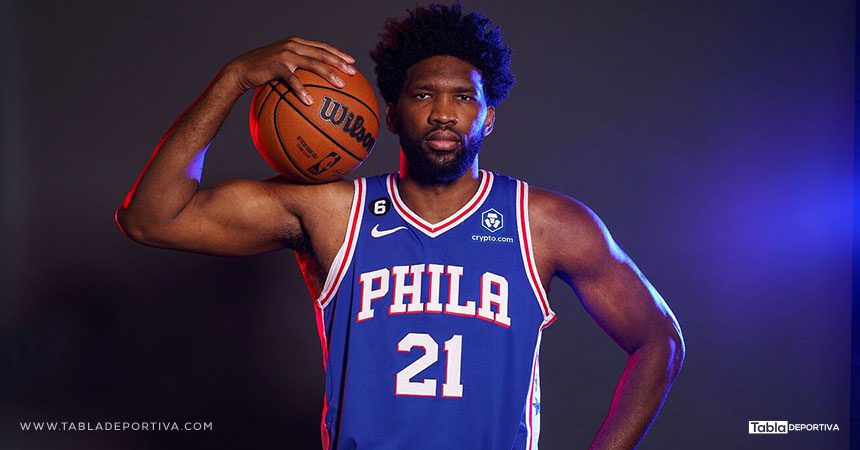 Joel Embiid de los Philadelphia 76ers es nombrado MVP de la NBA 2022 23