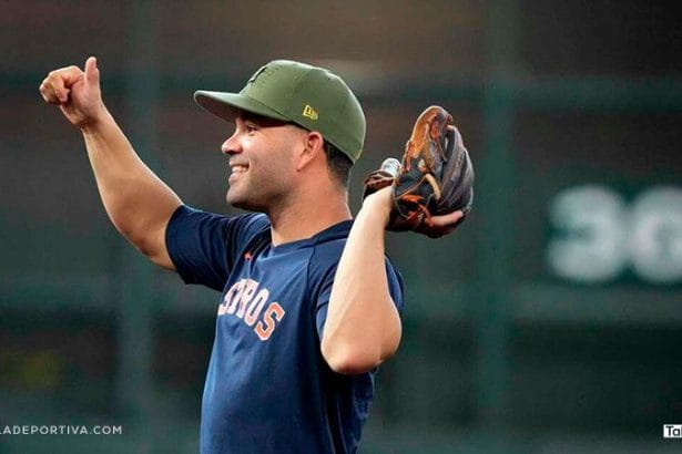 Jose Altuve se reincorpora a los Astros de Houston y recibe una ovacion en el Minute Maid Park