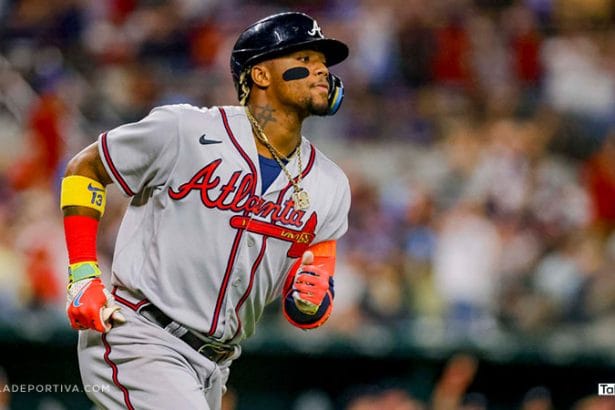 Ronald Acuna Jr. persigue un record historico en carreras anotadas en la temporada 2023 de las Grandes Ligas