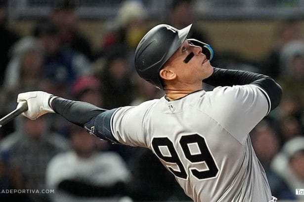 Aaron Judge estrella de los Yankees de Nueva York sufre lesion en el pie derechoAaron Judge estrella de los Yankees de Nueva York sufre lesion en el pie derecho