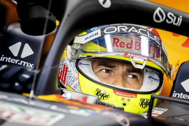 Checo Perez en el Gran Premio de Italia 2023 de la Formula 1