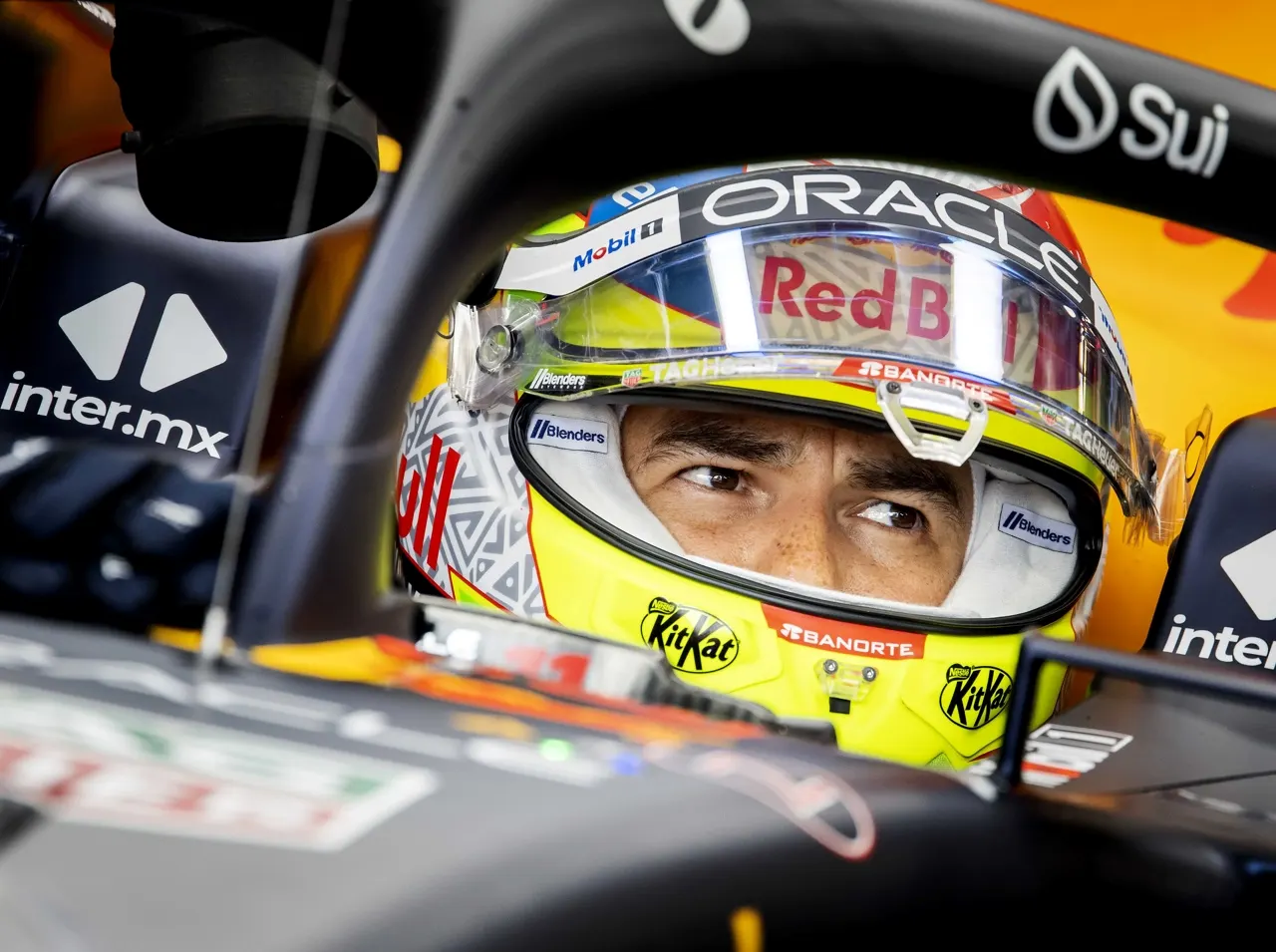Checo Perez en el Gran Premio de Italia 2023 de la Formula 1