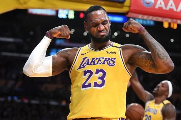 LeBron James Persiguiendo la marca de los 40000 puntos en la NBA
