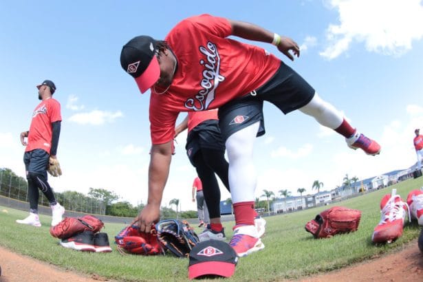 Leones del Escogido inician su preparacion para entrenar en la Academia de los Yankees