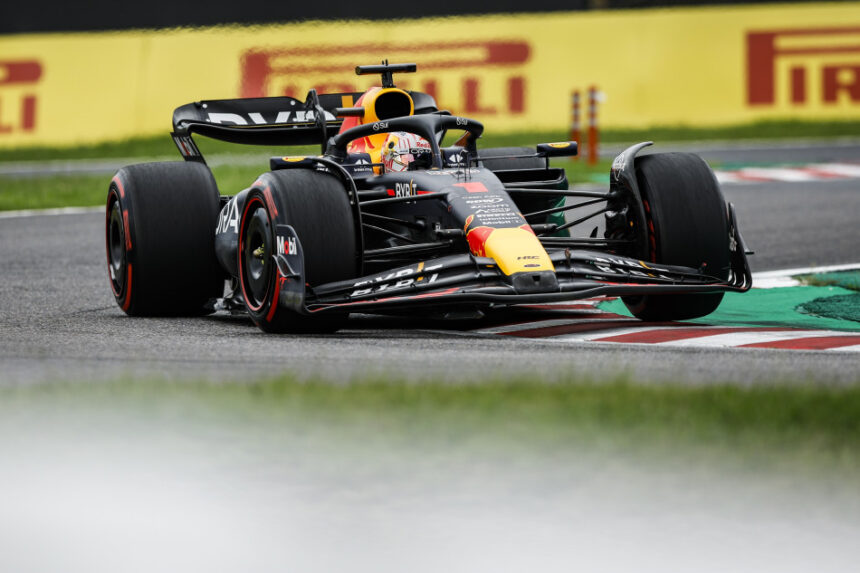 Max Verstappen brilla en el primer entrenamiento libre del GP de Japon 2023