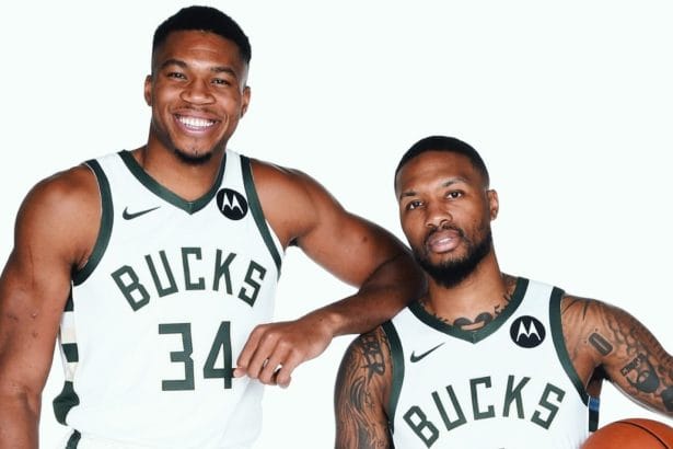 Nueva dupla explosiva en Milwaukee Damian Lillard y Giannis Antetokounmpo