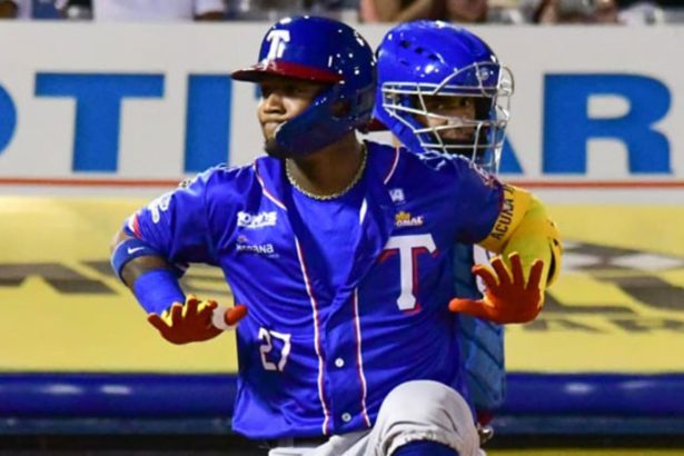 Celebraciones efusivas en el beisbol venezolano