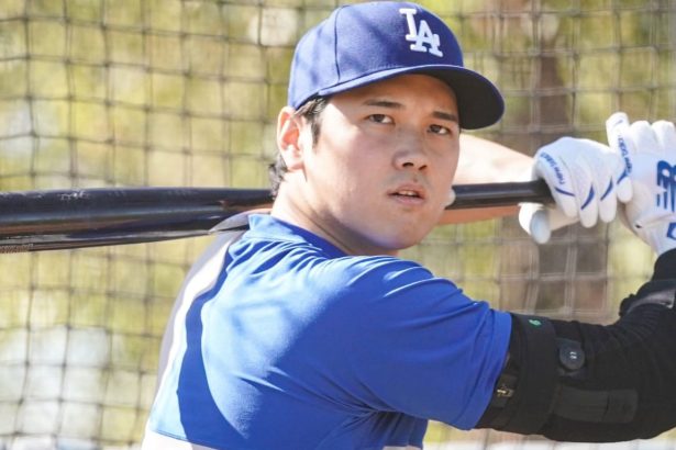 De la cirugia a la caja de bateo Shohei Ohtani se prepara con los Dodgers