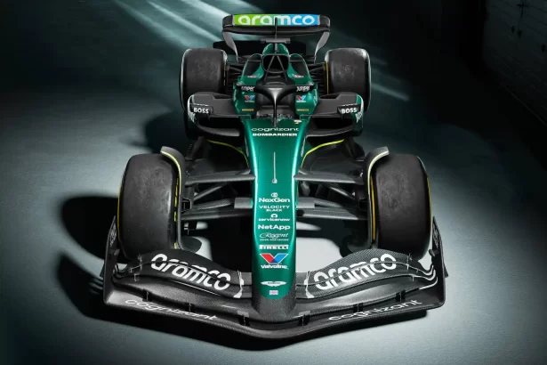 El nuevo AMR24 de Aston Martin Rumbo a la temporada 2024 de la Formula 1