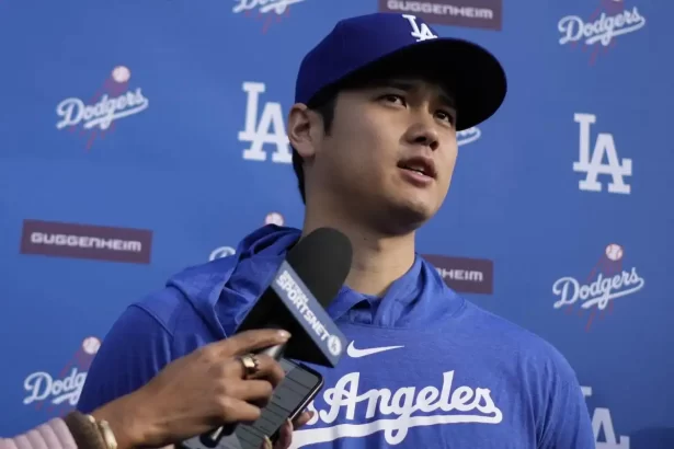 Ohtani encara sus primeros entrenamientos con L.A. con la determinacion de un novato