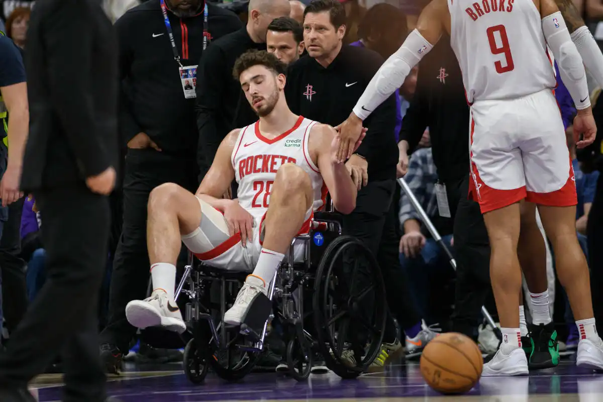 Alperen Sengun estrella de los Houston Rockets enfrenta una dura lesion