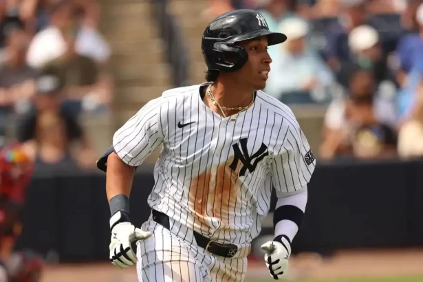 El talento de Oswaldo Cabrera brilla en el Spring Training de los Yankees de Nueva York