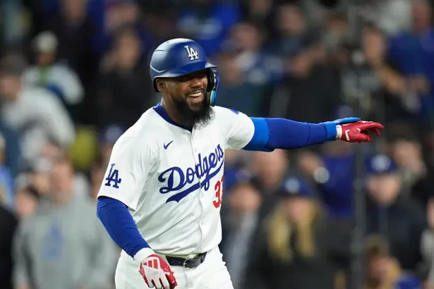 Explosion de poder Teoscar Hernandez brilla con los Dodgers