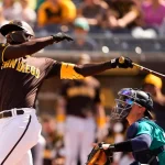 Fernando Tatis Jr. conecto un jonron frente a Luis Castillo