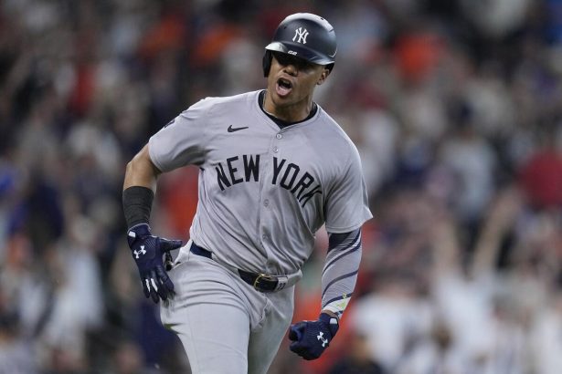 Juan Soto el heroe de los Yankees en la victoria epica sobre los Astros