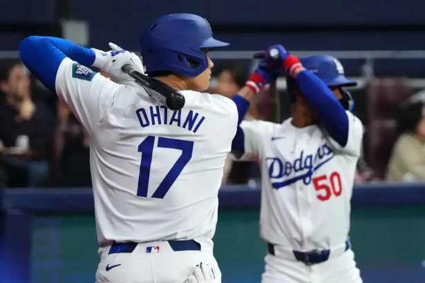 Ohtani Brilla en su debut con los Dodgers en Corea Primer hit y robo de base
