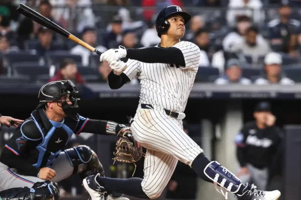 Juan Soto conecto su primer cuadrangular en el Yankee Stadium