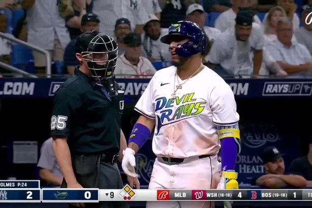 Desempeno controversial del arbitro influye en derrota de los Rays ante los Yankees