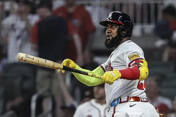 El jonron de oro de Marcell Ozuna La chispa que encendio la victoria de los Bravos