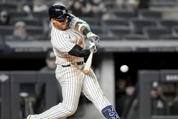 Gleyber Torres rompe la sequia con su primer jonron de la temporada