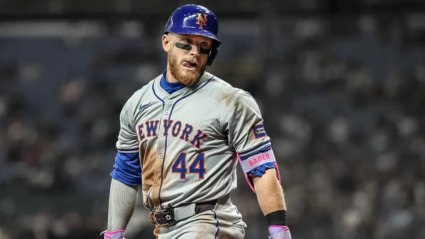 Harrison Bader se queja por el poco tiempo de juego en los Mets