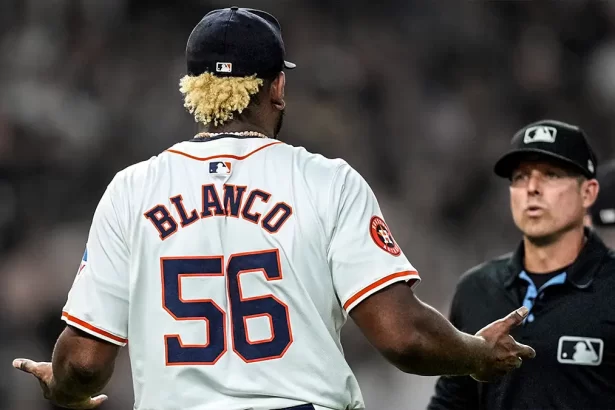 La MLB impone sancion a Ronel Blanco por violacion a las reglas de sustancias