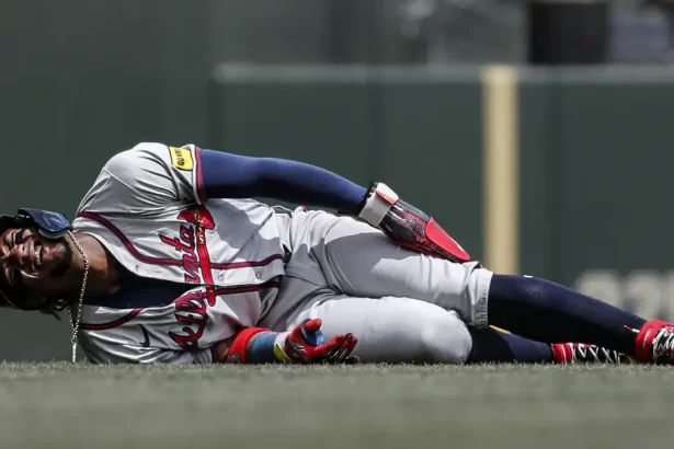 Las palabras de Ronald Acuna Jr. tras sufrir lesion en la rodilla