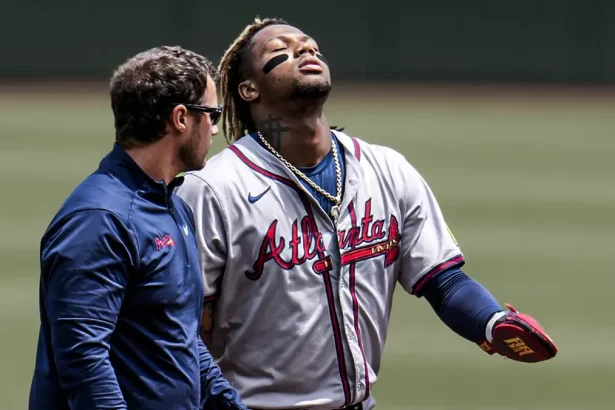 Preocupacion en Atlanta por la lesion de Ronald Acuna Jr