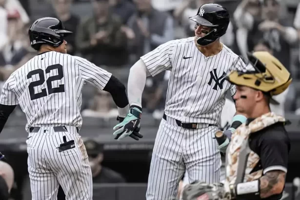 Yankees de Nueva York lideran en jonrones y aspiran al titulo