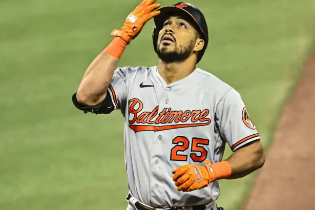 Anthony Santander brilla en junio con los Orioles de Baltimore
