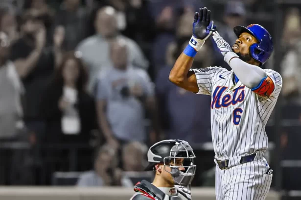 Gran actuacion de Starling Marte en el partido entre Marlins y Mets