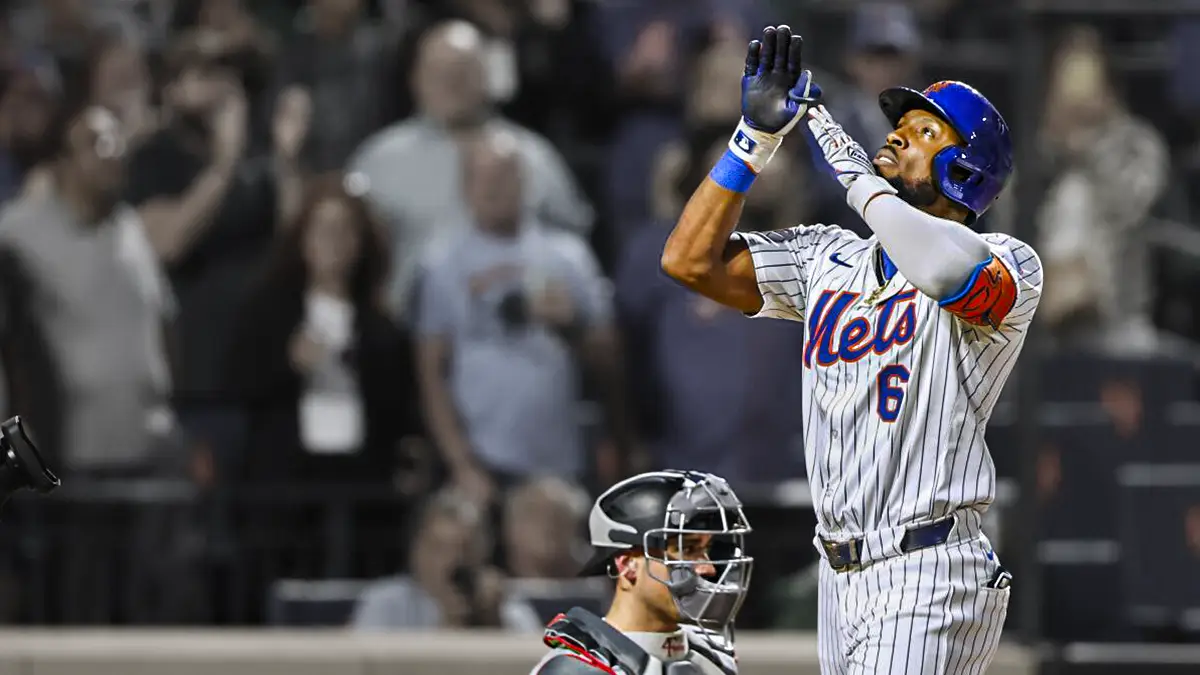 Gran actuacion de Starling Marte en el partido entre Marlins y Mets