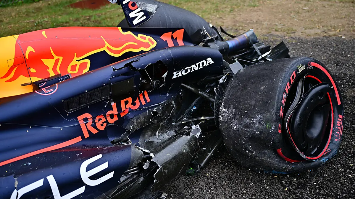 Accidente de Checo Perez en la Q1 de Hungria Desempeno y consecuencias