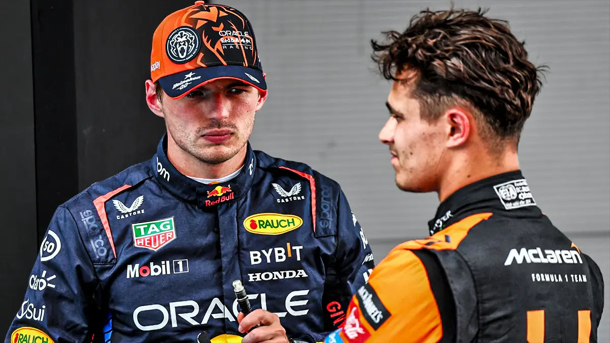 Choque entre Verstappen y Norris en el Gran Premio de Austria
