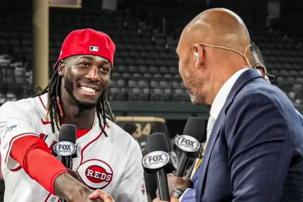 Elly De La Cruz tuvo la oportunidad de conocer a su idolo Derek Jeter