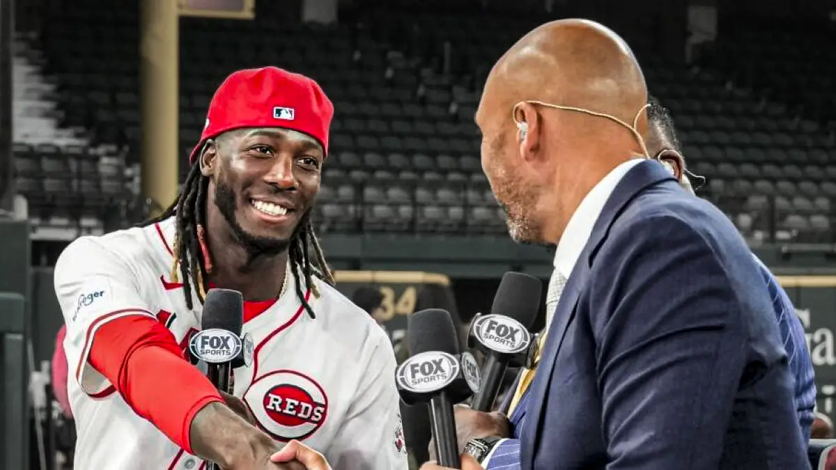 Elly De La Cruz tuvo la oportunidad de conocer a su idolo Derek Jeter