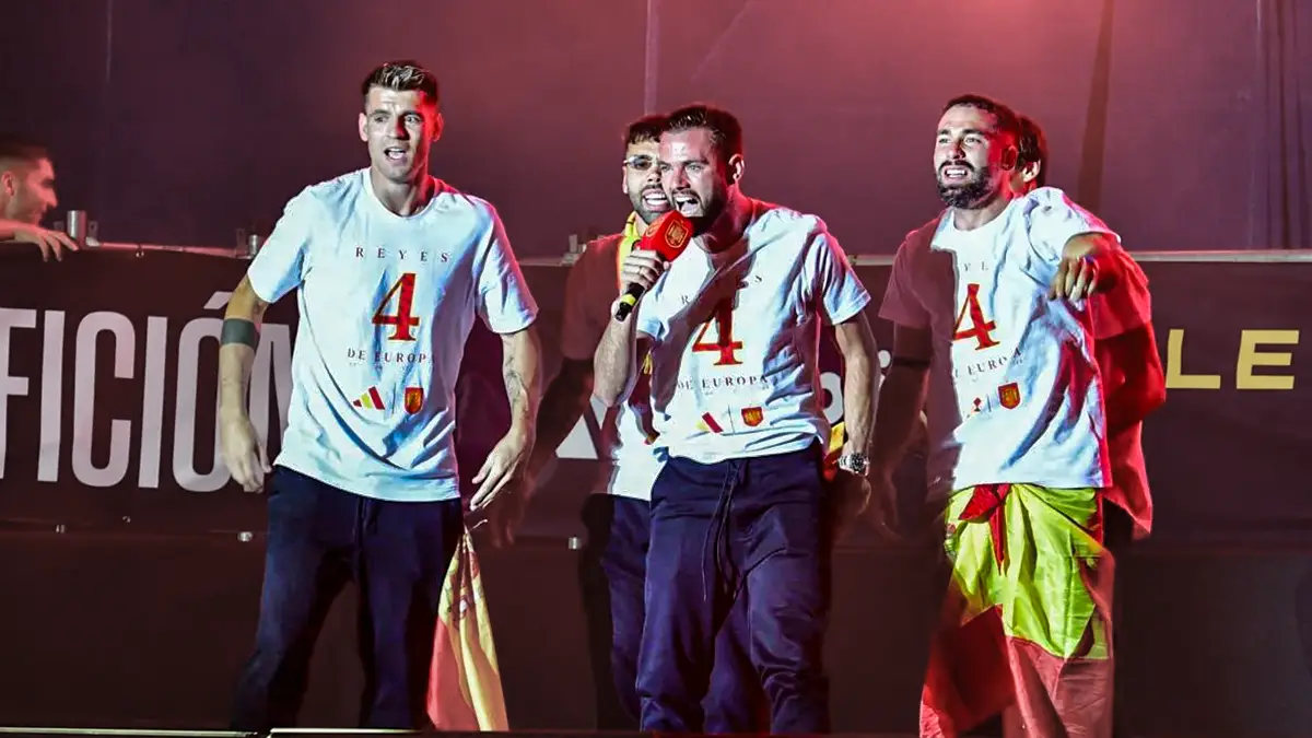 Posible sancion a Morata y Rodri tras celebracion de la Eurocopa