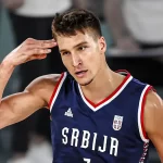 Bogdan Bogdanovic expresa su frustracion con el arbitraje tras la derrota de Serbia ante Estados Unidos