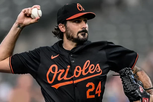Lesiones complican el panorama de los Orioles Zach Eflin fuera por 15 dias