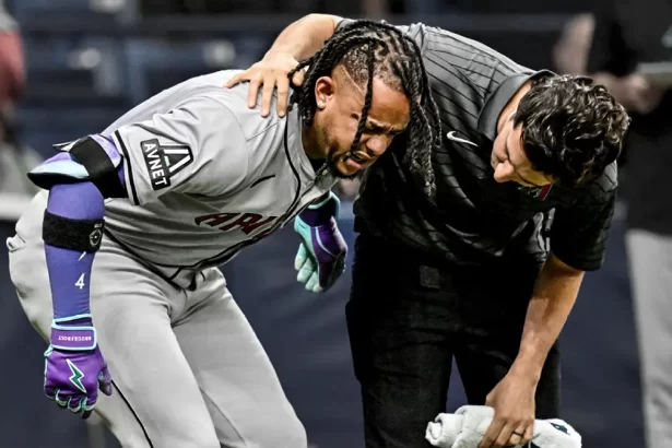 Los D backs pierden temporalmente a Ketel Marte por lesion en el tobillo