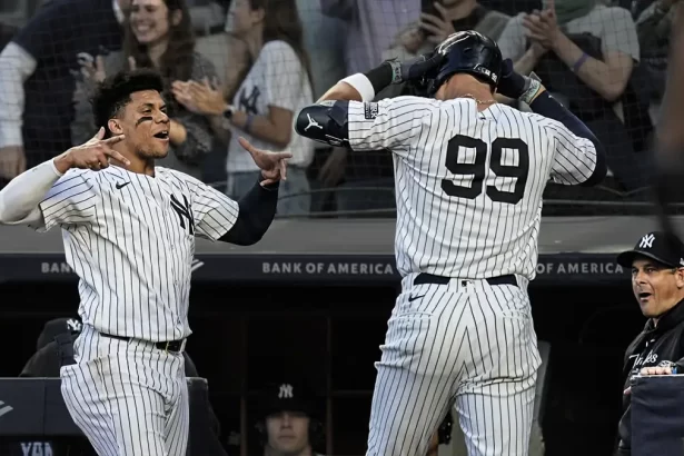 Soto y Judge hacen historia con jonrones consecutivos ante Cleveland