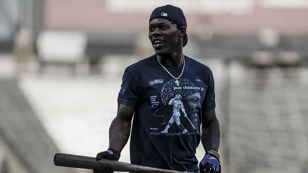 Yankees confirman regreso de Jazz Chisholm Jr. Listo para la serie contra Rockies