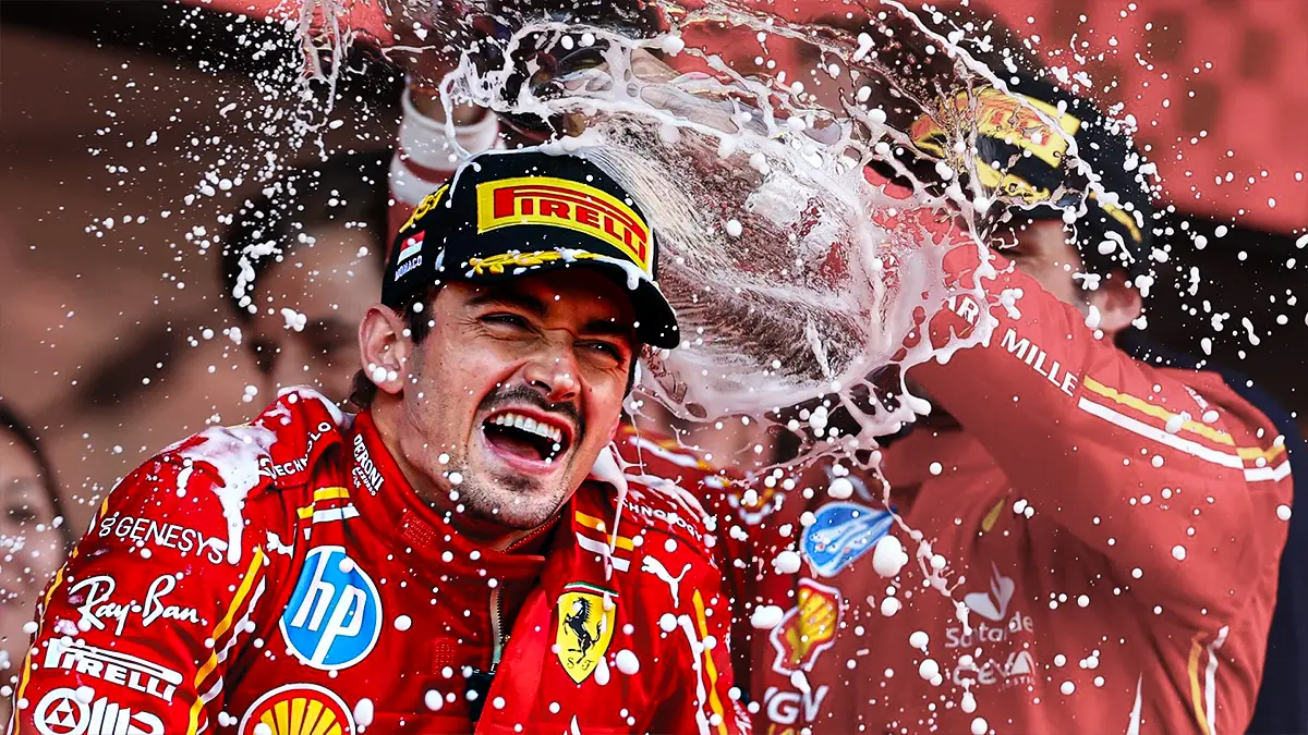 Leclerc y Ferrari triunfan en Monza Una victoria epica en casa con estrategia arriesgada